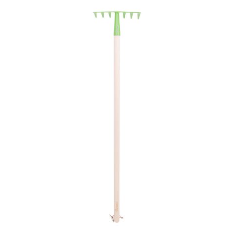 Bigjigs Toys Garden Rake Green