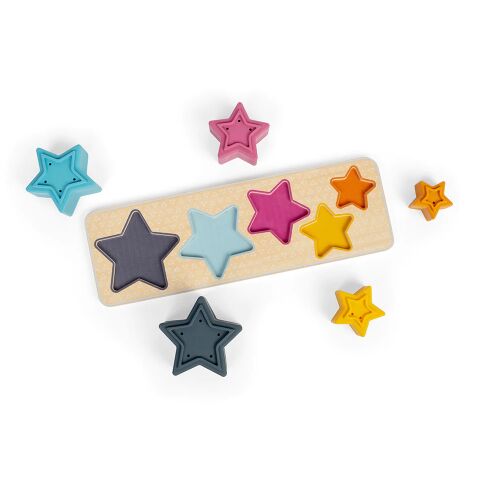 Bigjigs Toys Insert Puzzle Stars