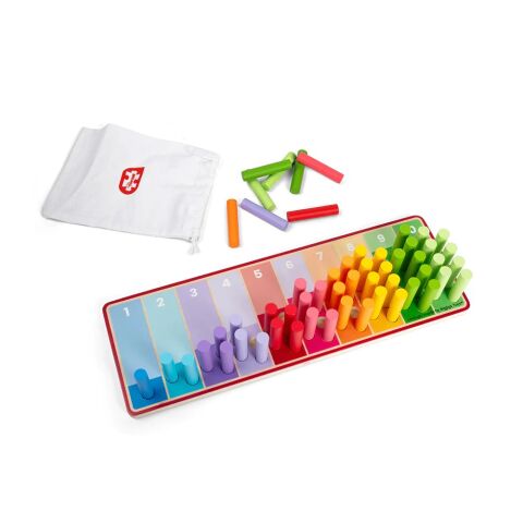 Bigjigs Toys Rainbow counting sticks