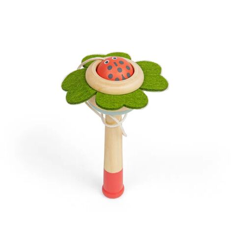 Bigjigs Toys Ball Catcher Flower with Ball Ladybug
