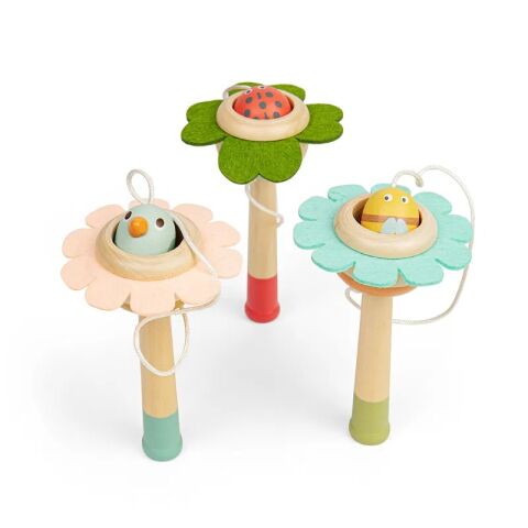 Bigjigs Toys Ball Catcher Flower with Ball 1 pc
