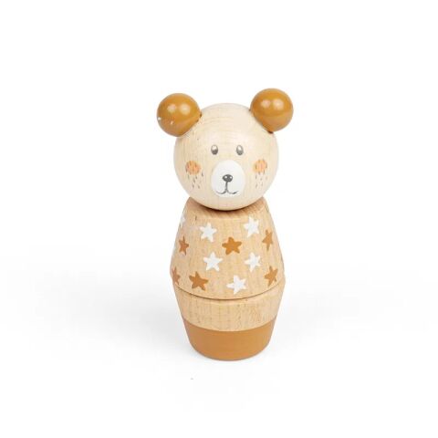 Bigjigs Toys Wooden Screw Animal Bear