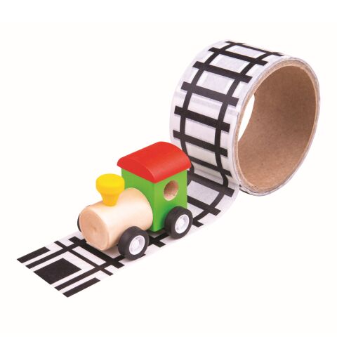 Bigjigs Toys Sticky Tape Tracks with Machine
