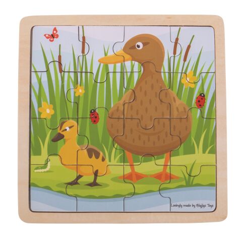 Bigjigs Toys puzzle Duckling with duckling