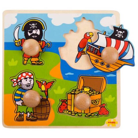 Bigjigs Toys Insert Puzzle Pirates