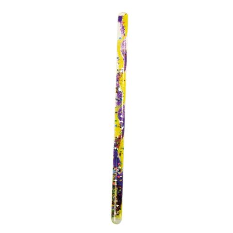 Bigjigs Toys Spiral Magic Wand 1 piece purple and yellow