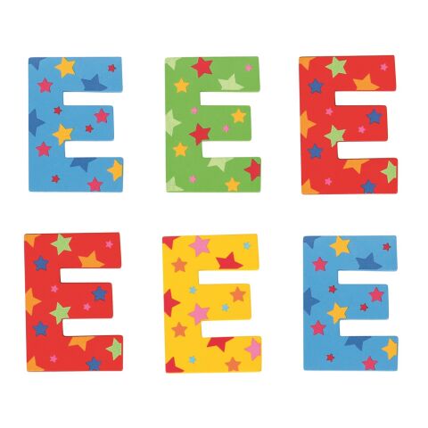 Bigjigs Toys Star Letter E