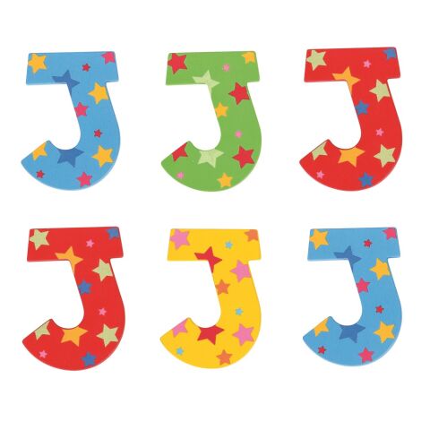 Bigjigs Toys Star Letter J