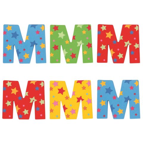 Bigjigs Toys Star Letter M