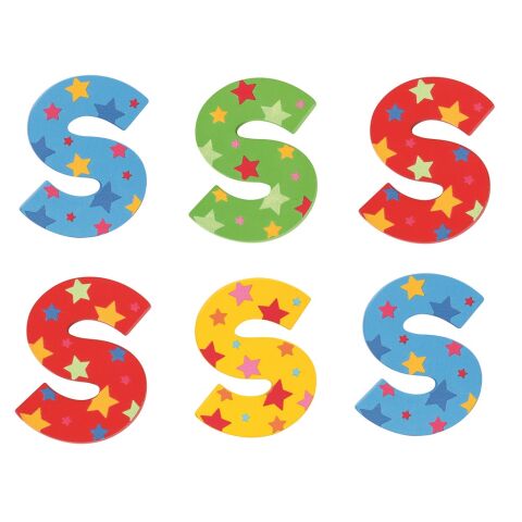 Bigjigs Toys Star Letter S