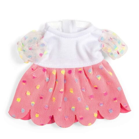 Bigjigs Toys Pink Party Dress for Doll 28 cm