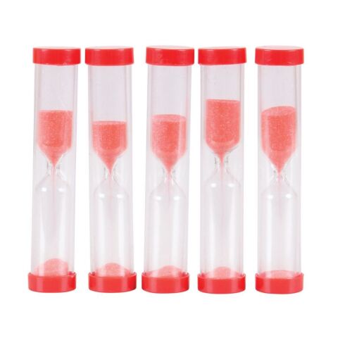 Bigjigs Toys Hourglass 30 seconds 1 piece red