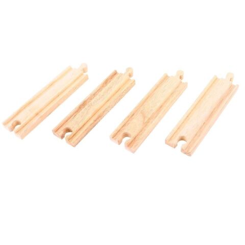 Bigjigs Rail Medium straight tracks 16 cm 4 pcs