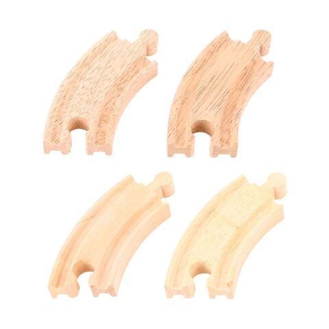 Bigjigs Rail Short round track 10 cm 4 pcs