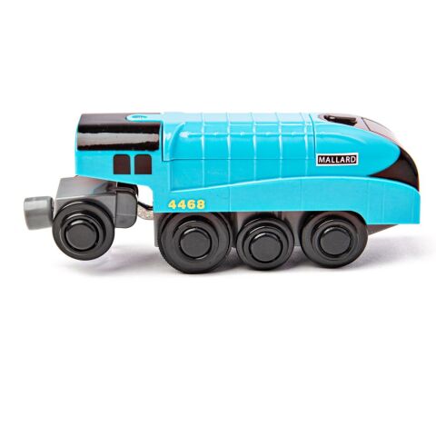 Bigjigs Rail Electric Locomotive Mallard Blue
