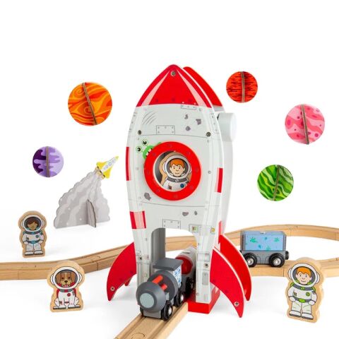 Bigjigs Rail Space Rocket