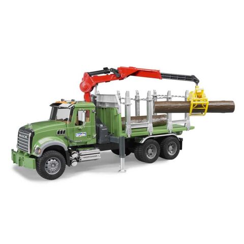 Bruder Truck MACK Granite wood transporter