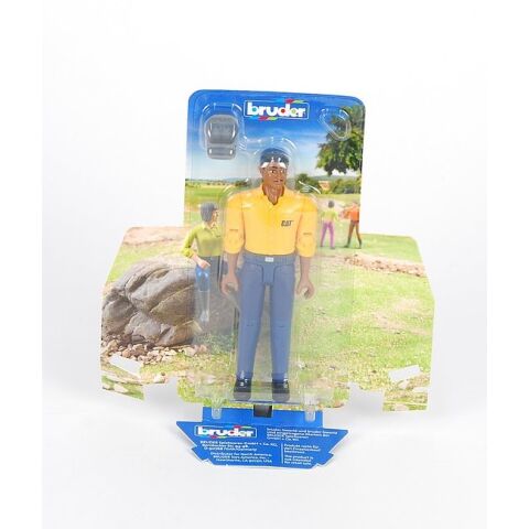 Bruder BWORLD CAT worker figure