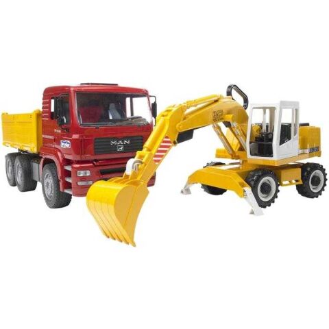 Bruder Truck & Excavator MAN