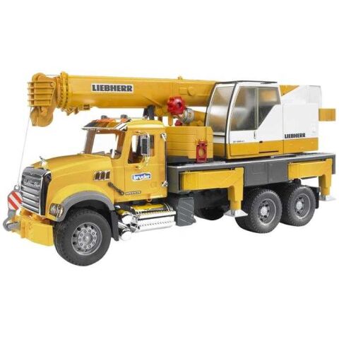 Bruder Truck MACK Granite Crane LIEBHERR