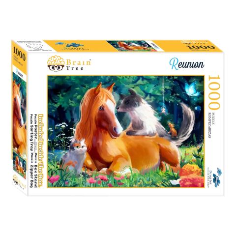 Brain Tree Puzzle Animal Reunion 1000 pieces