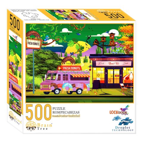 Brain Tree Puzzle After closing 500 pieces