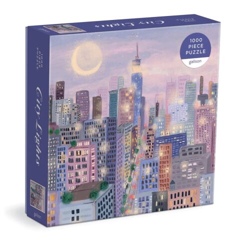 Galison Puzzle City Lights 1000 pieces