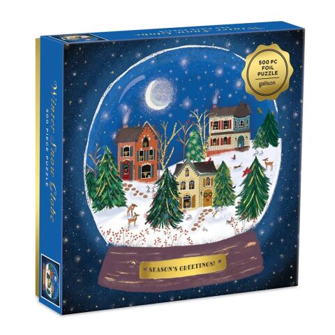 Galison Winter Snowball Puzzle 500 pieces
