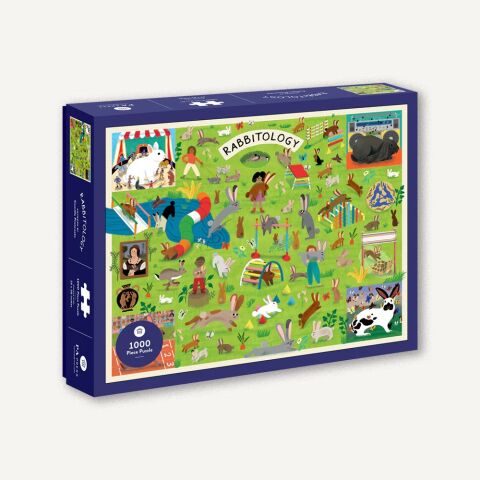 Chronicle Books Rabbitology Puzzle 1000 pieces