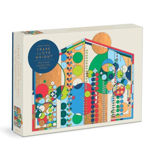 Galison Foil Moulded Puzzle Mural 750 pieces