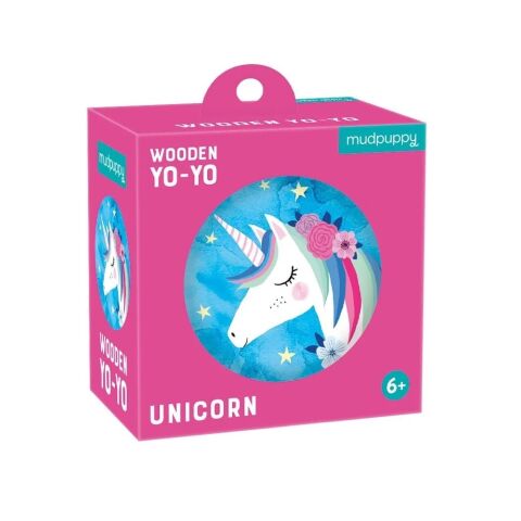 Mudpuppy Wooden Yoyo Unicorn