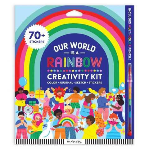 Mudpuppy Creative set Our rainbow world