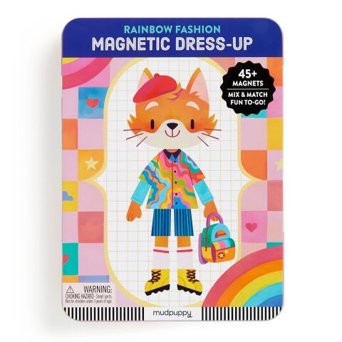Mudpuppy Magnetic Set Dressing in rainbow colours