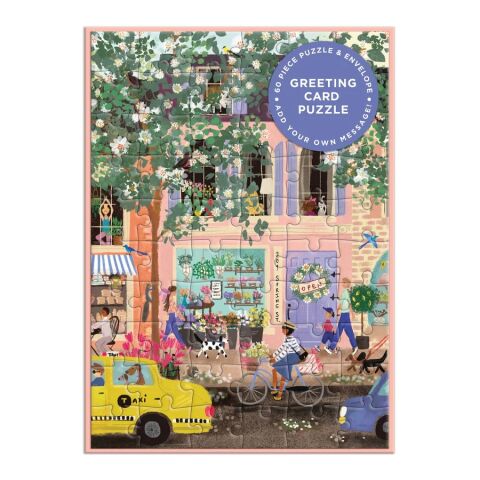 Galison Puzzle Greetings from Spring Street 60 pieces