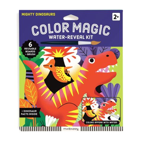 Mudpuppy Water Painting Majestic Dinosaurs