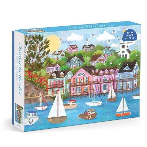 Galison Puzzle Port by the Sea Joy Laforme 1000 pieces