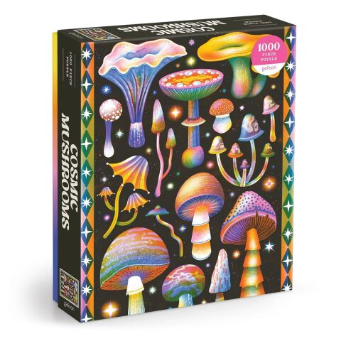 Galison Puzzle Space Mushrooms 1000 pieces