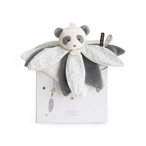 Doudou Gift Set Panda Comfort Blanket 26 cm