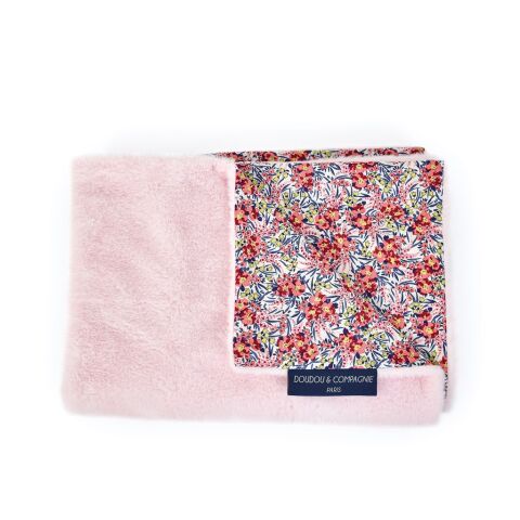 Doudou Plush baby blanket Boh'aime 70 x 100 cm pink