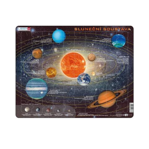 Larsen Educational Puzzle Solar System 70 pieces