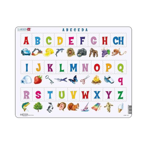 Larsen Educational Puzzle Alphabet 27 pieces