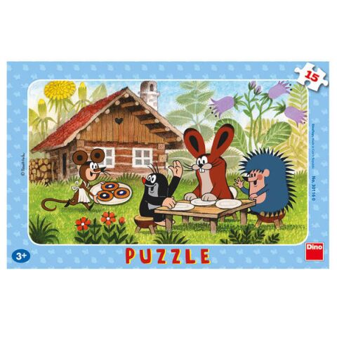 Dino Puzzle Mole on a visit
