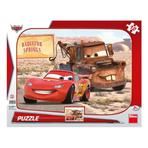 Dino Puzzle Cars: Lightning & Peanut 12 pieces