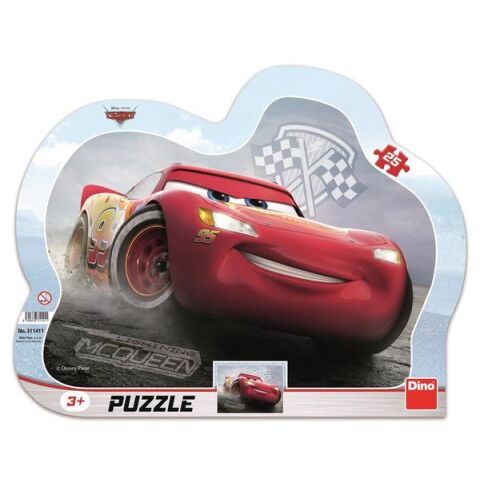 Dino Puzzle Cars 3: Lightning McQueen 25 pieces