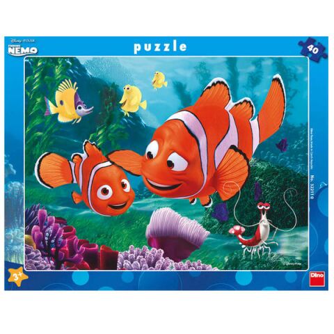Dino Puzzle Nemo safe 40 pieces