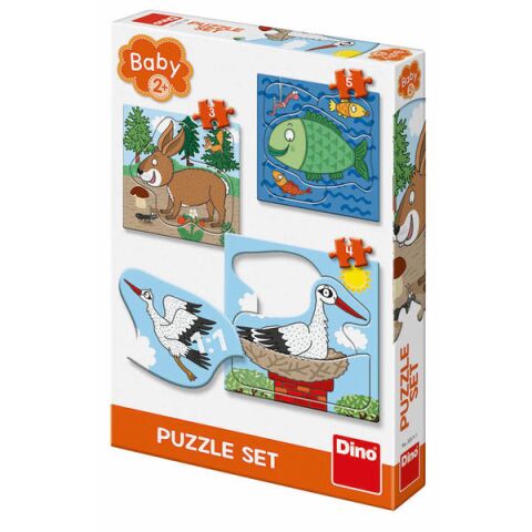Dino Puzzle Animals: where they live