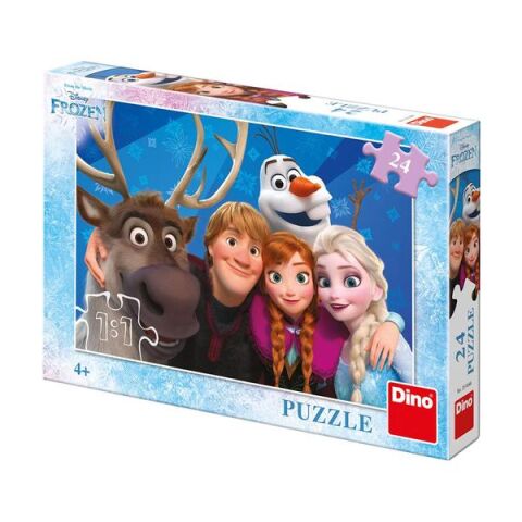 Dino Puzzle Frozen selfie 24 pieces
