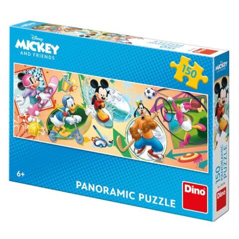 Dino Puzzle Mickey and friends playing sports 150 pieces