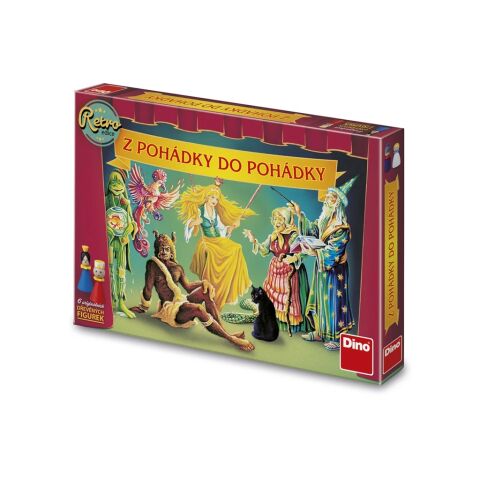 Dino Children's game From fairy tale to fairy tale - retro edition