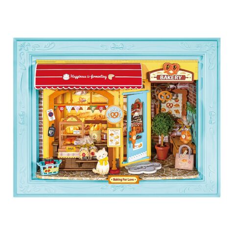 RoboTime Framed 3D Wooden Puzzle Bakery